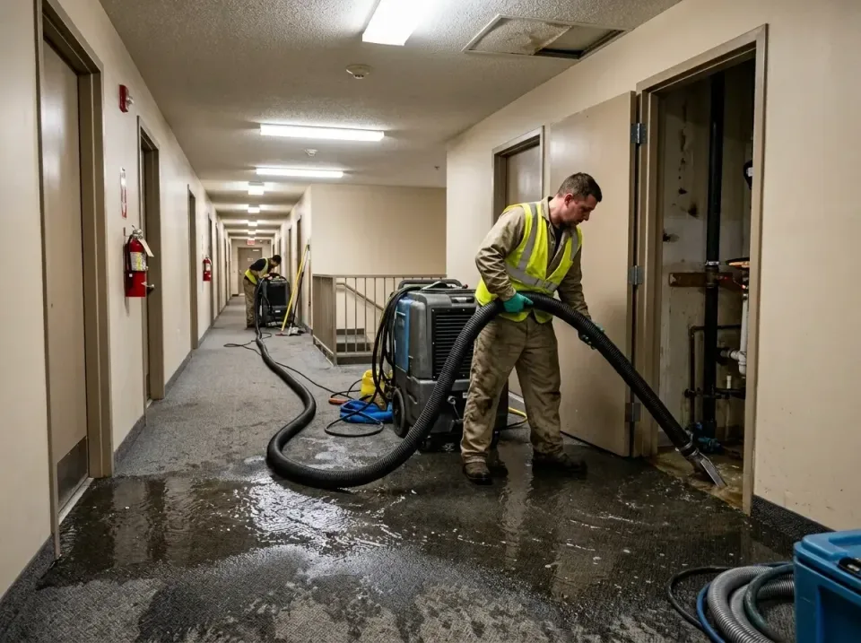 multi-unit-apartment-hallway-f-005 — frequently asked questions, Emergency Burst Pipe Water Extraction & Removal in Hughson,…